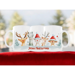 Tasse de Noël Les amis