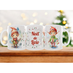 Tasse de Noël Elfs