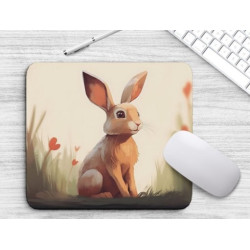 Tapis de souris Lapins et pommes 2